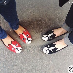 Marc By Marc Jacob’s Shortie Bulldog Flats Marc By Marc Jacobs Pink Suede 6.5